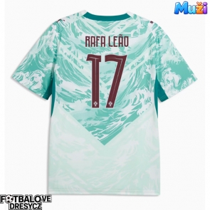 Portugalsko Rafael Leao #17 Venkovní Dres MS 2026 Krátký Rukáv